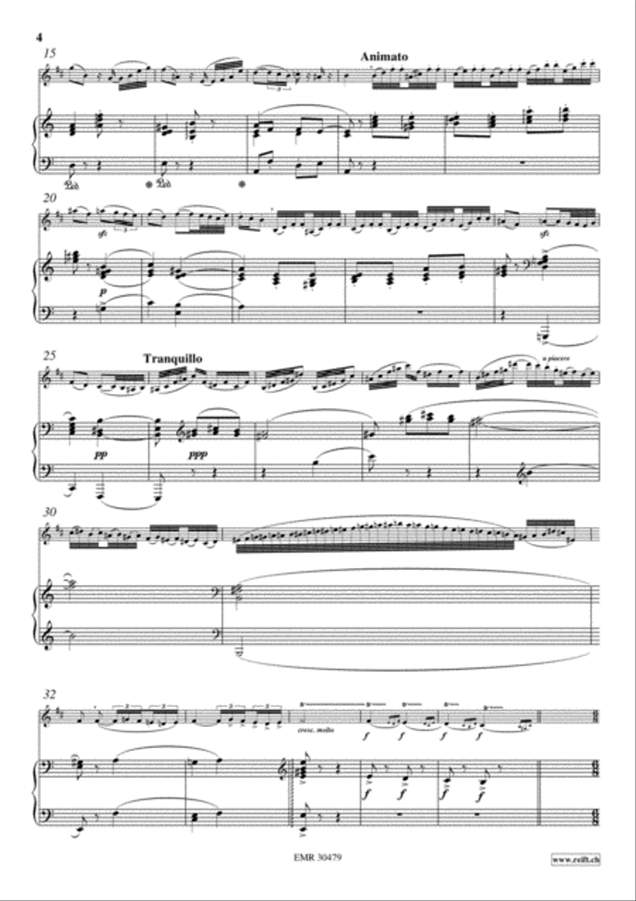 Introduction And Rondo Capriccioso Clarinet Solo scores gallery preview page 4