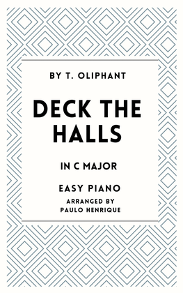 Book cover for Deck the Halls - Easy Piano - C Major