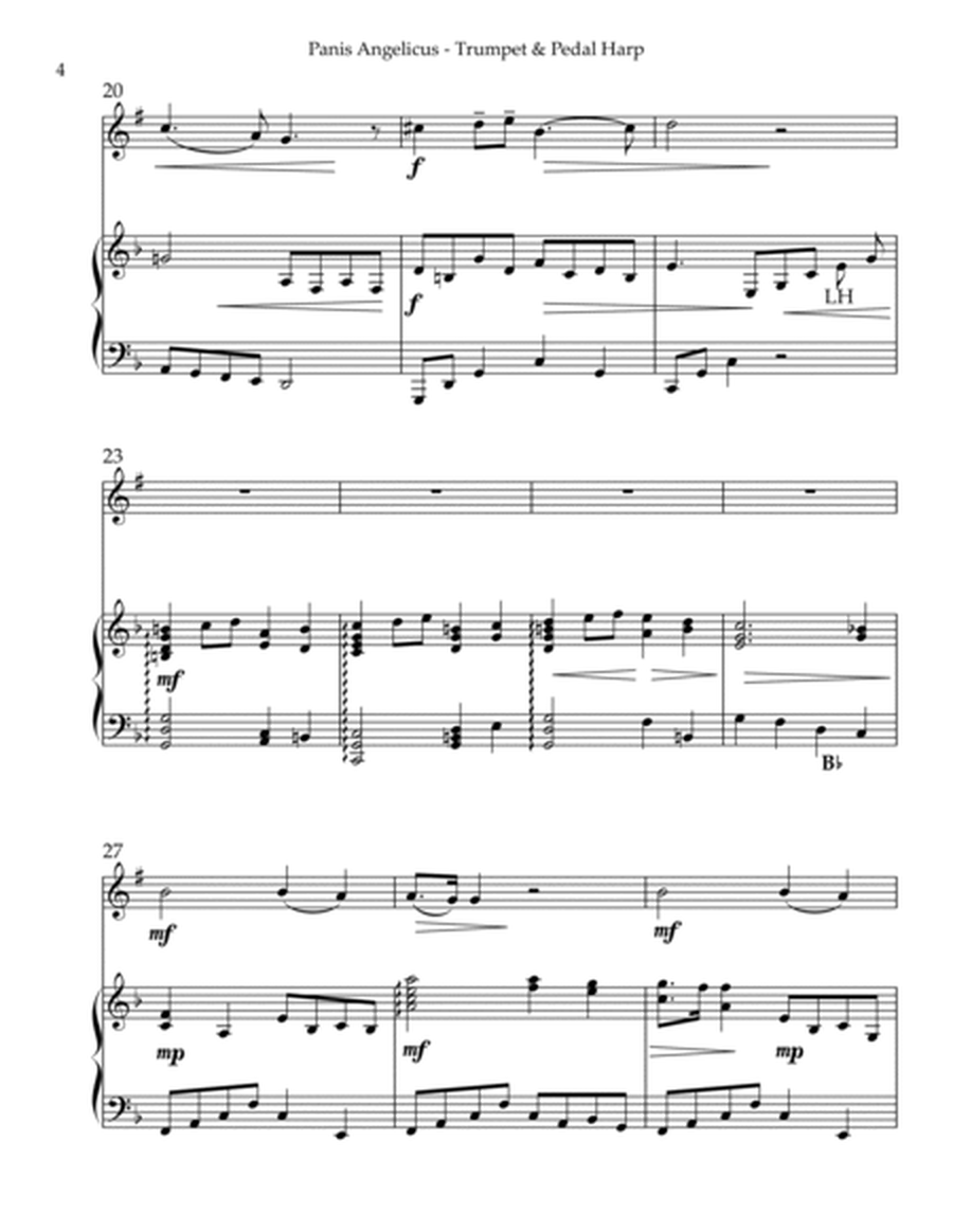 Panis Angelicus, Duet for Bb Trumpet & Pedal Harp image number null