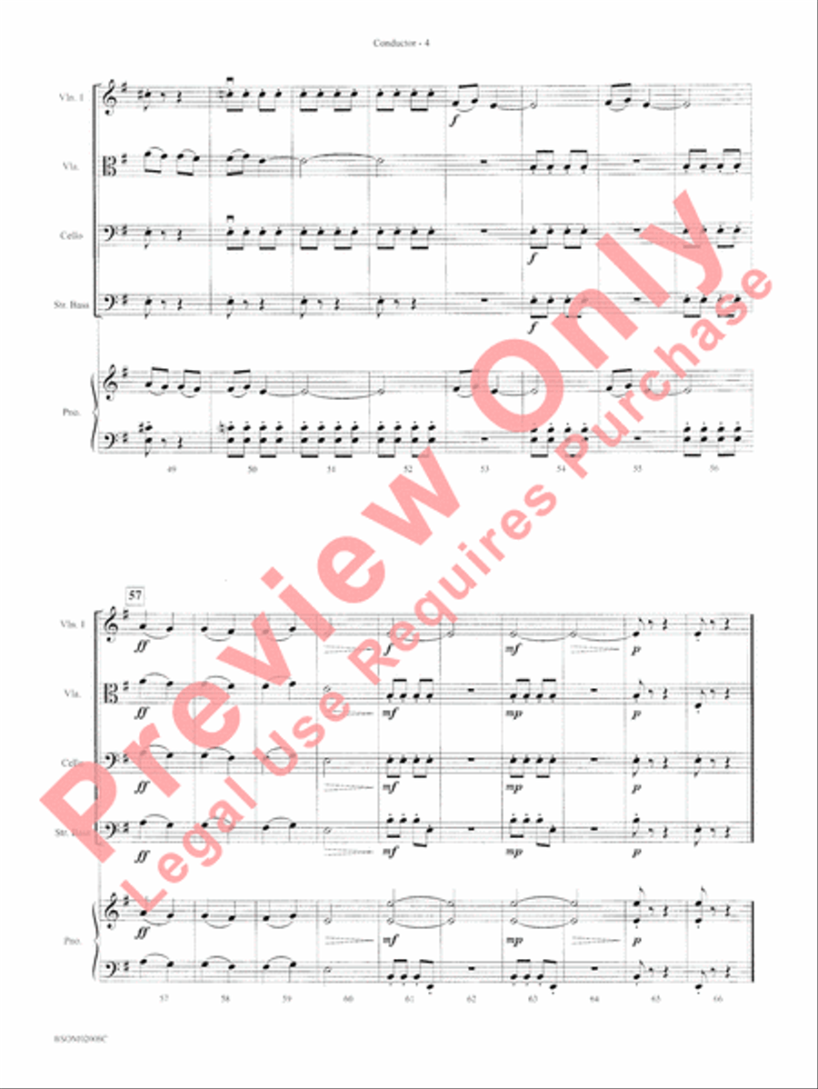 Indian Dance String Orchestra scores gallery preview page 7