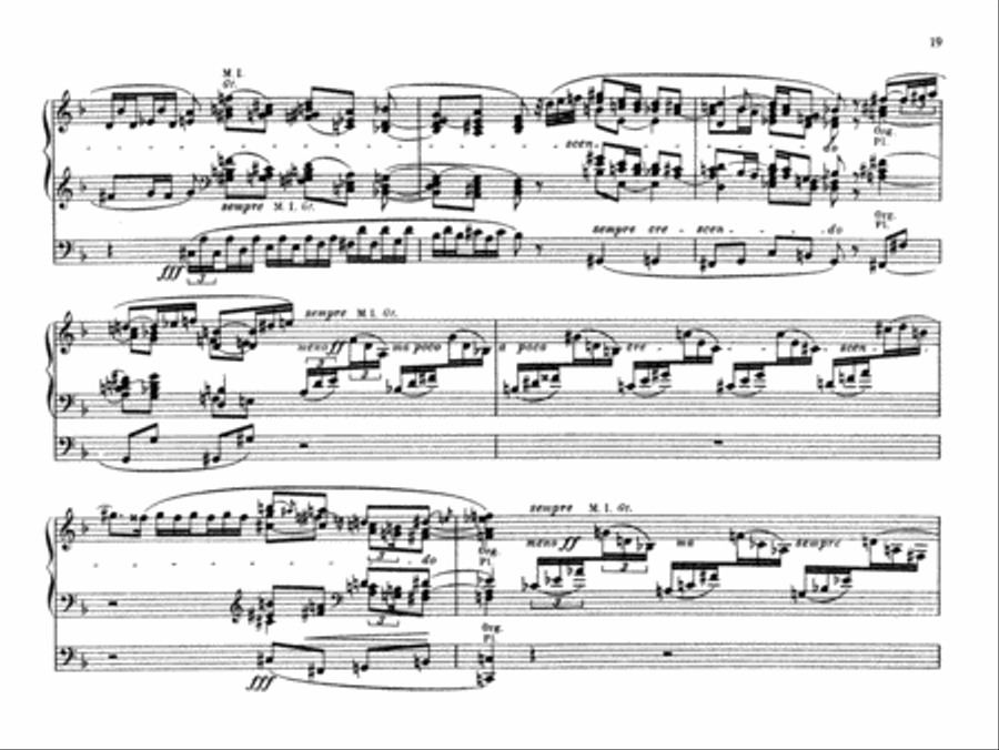 Reger: Organ Works, Op. 59 Organ scores gallery preview page 2