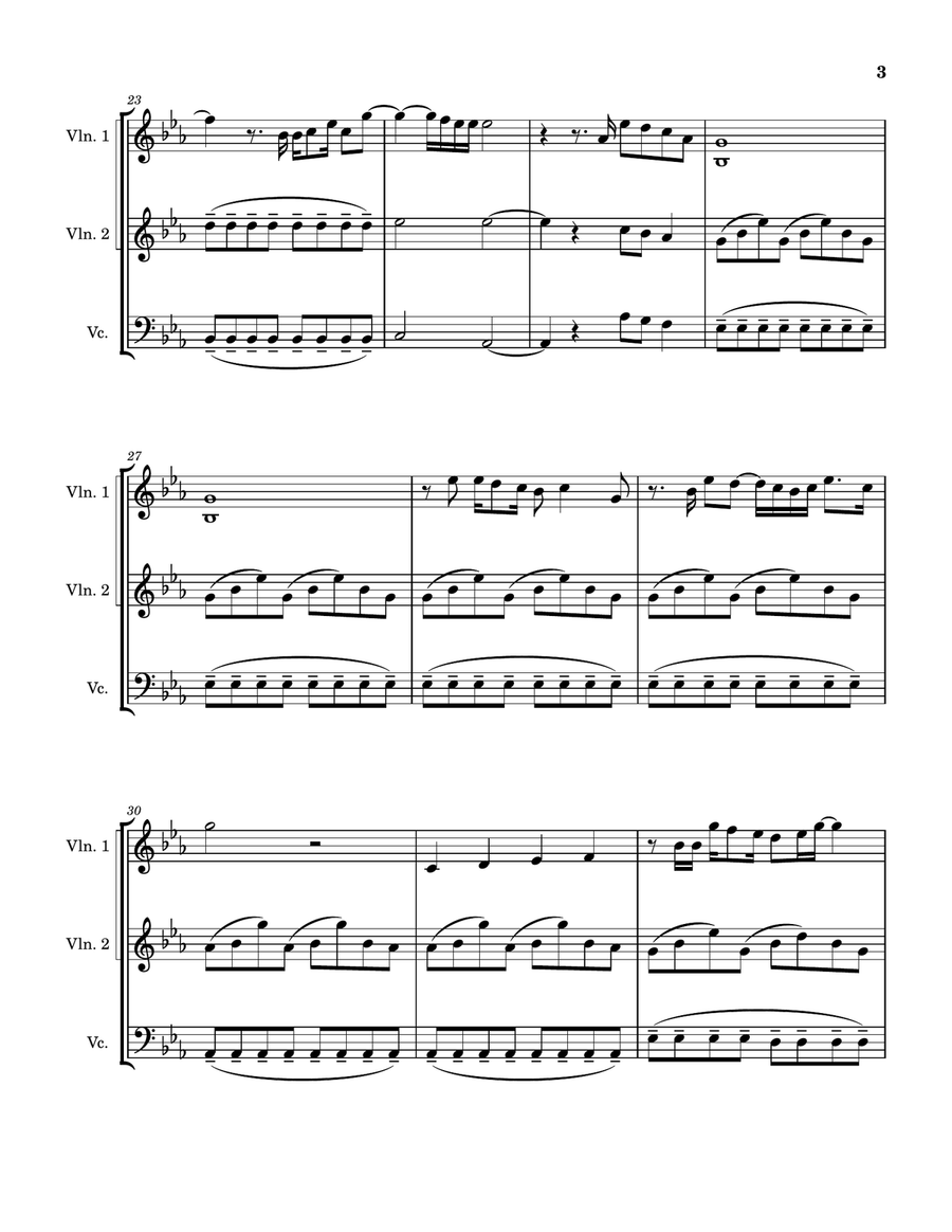 Turning Page String Trio scores gallery preview page 5