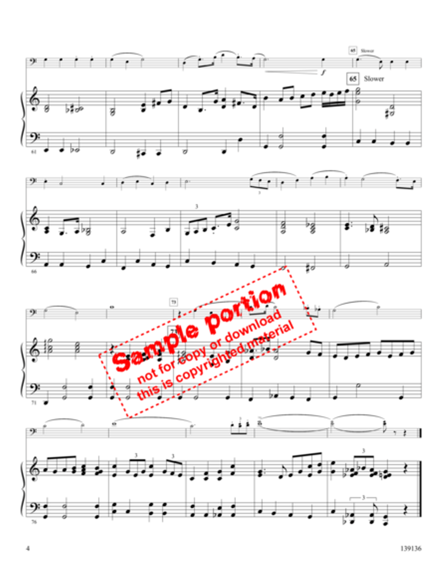 We Are More Than Conquerors Trumpet Solo scores gallery preview page 3
