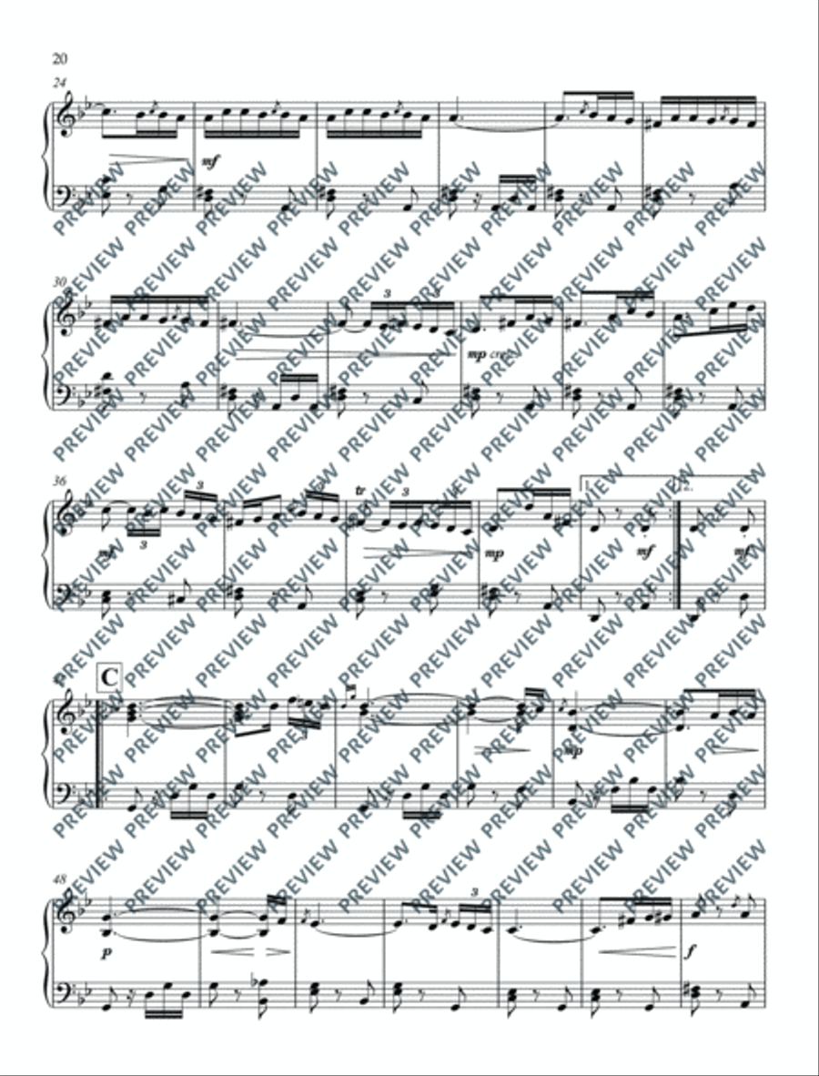 Klezmer Piano Collection Piano Solo scores gallery preview page 21