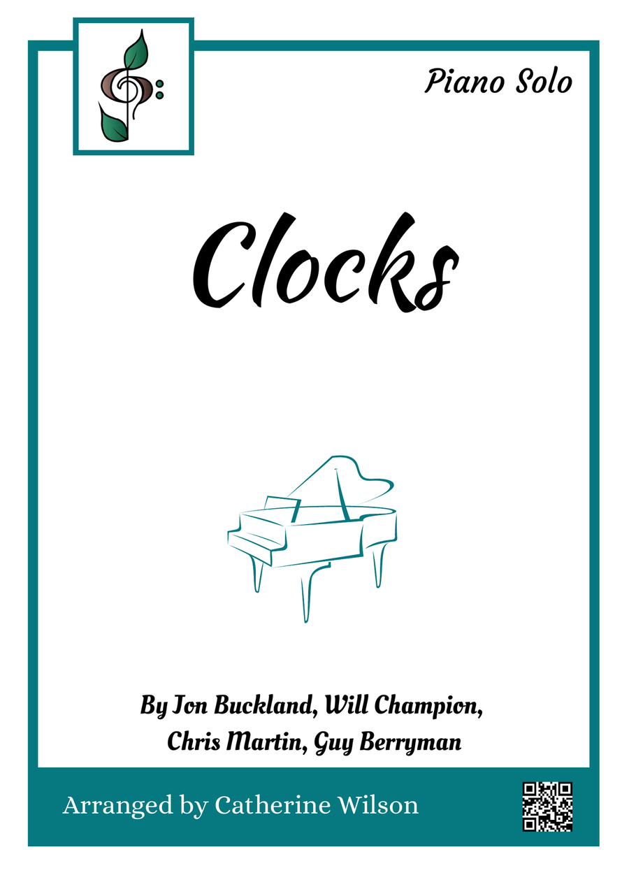 Clocks Piano Solo scores gallery preview page 1