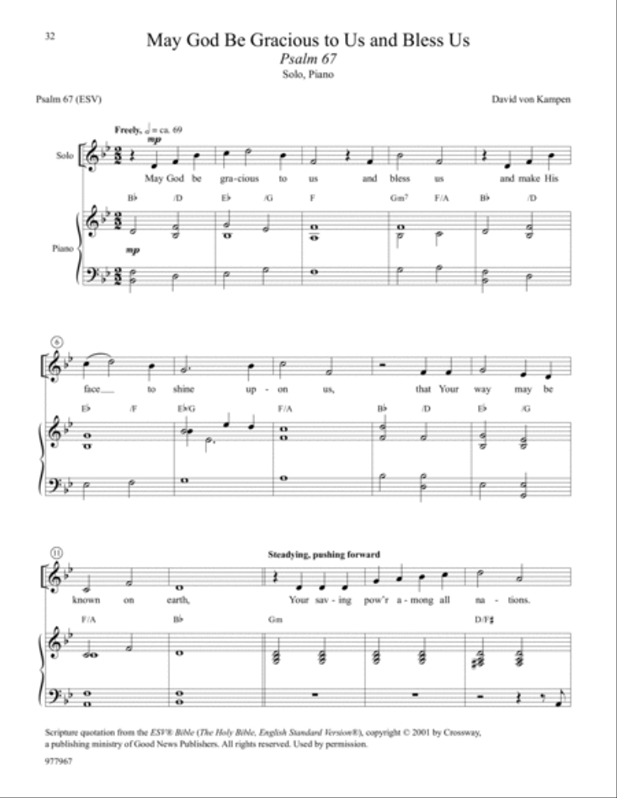 Sacred Solos and Duets Unison Choir scores gallery preview page 10
