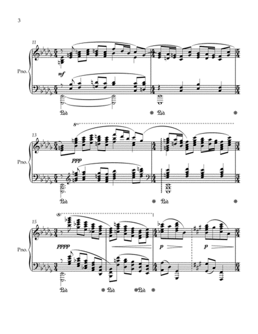 Sally's Autumn Church Bells, Op. 26