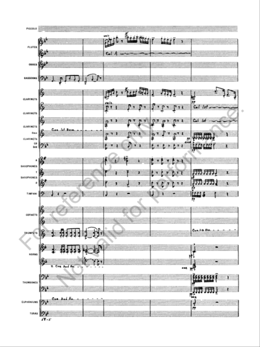 Oberon Concert Band scores gallery preview page 7