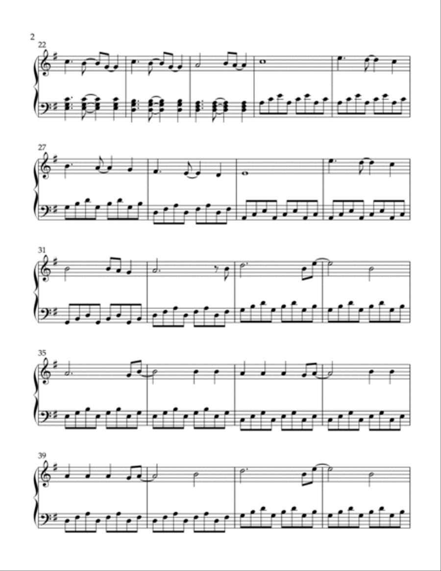 All Of Me Piano Solo scores gallery preview page 2