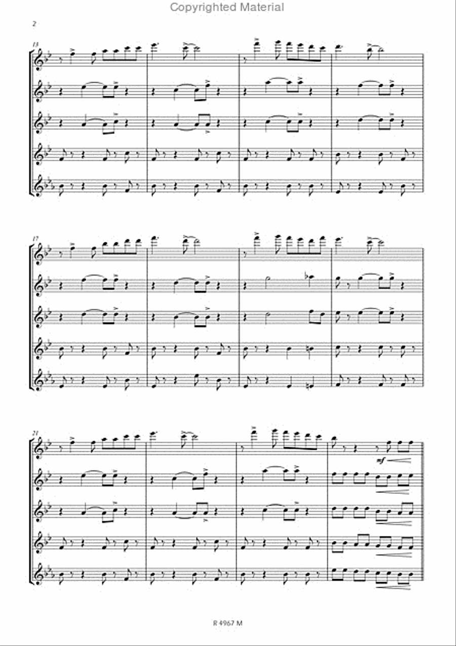La Cucaracha La Cucaracha Flute scores gallery preview page 3