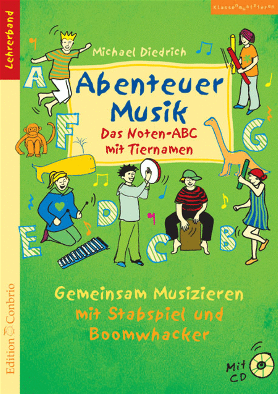 Abenteuer Musik - Das Noten-ABC mit Tiernamen CD scores gallery preview page 1