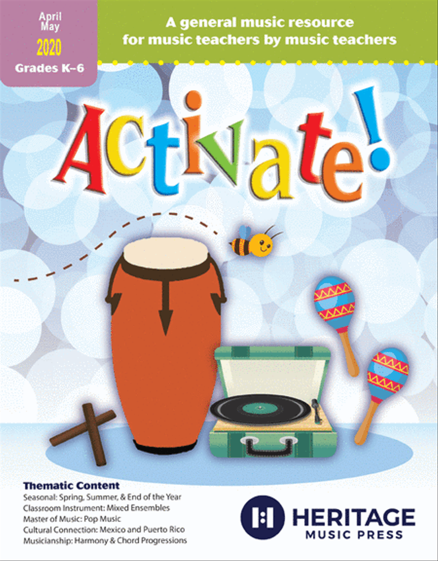 Activate! Apr/May 20 Unison Choir scores gallery preview page 1
