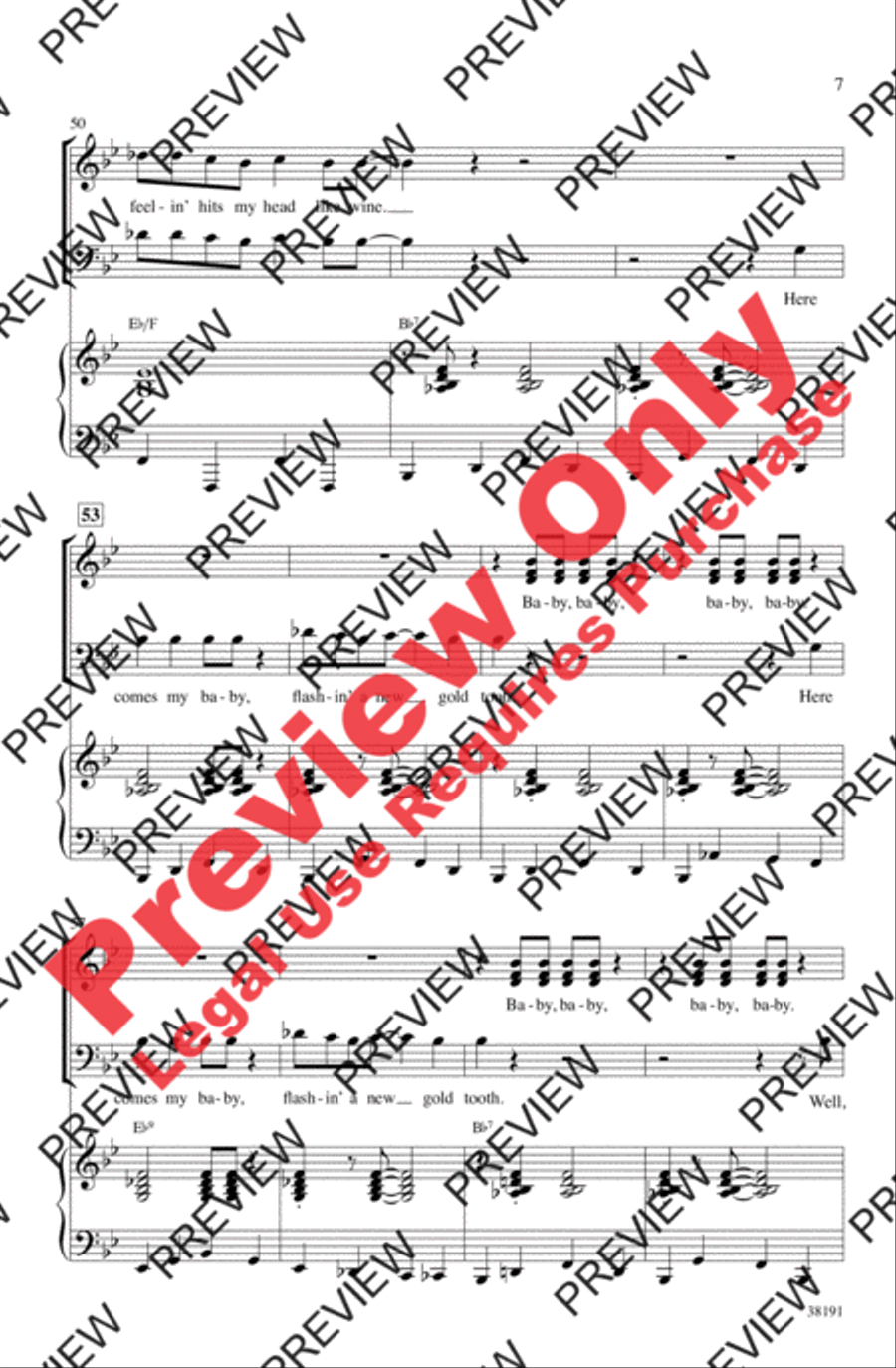 Flip, Flop and Fly 4-Part scores gallery preview page 7