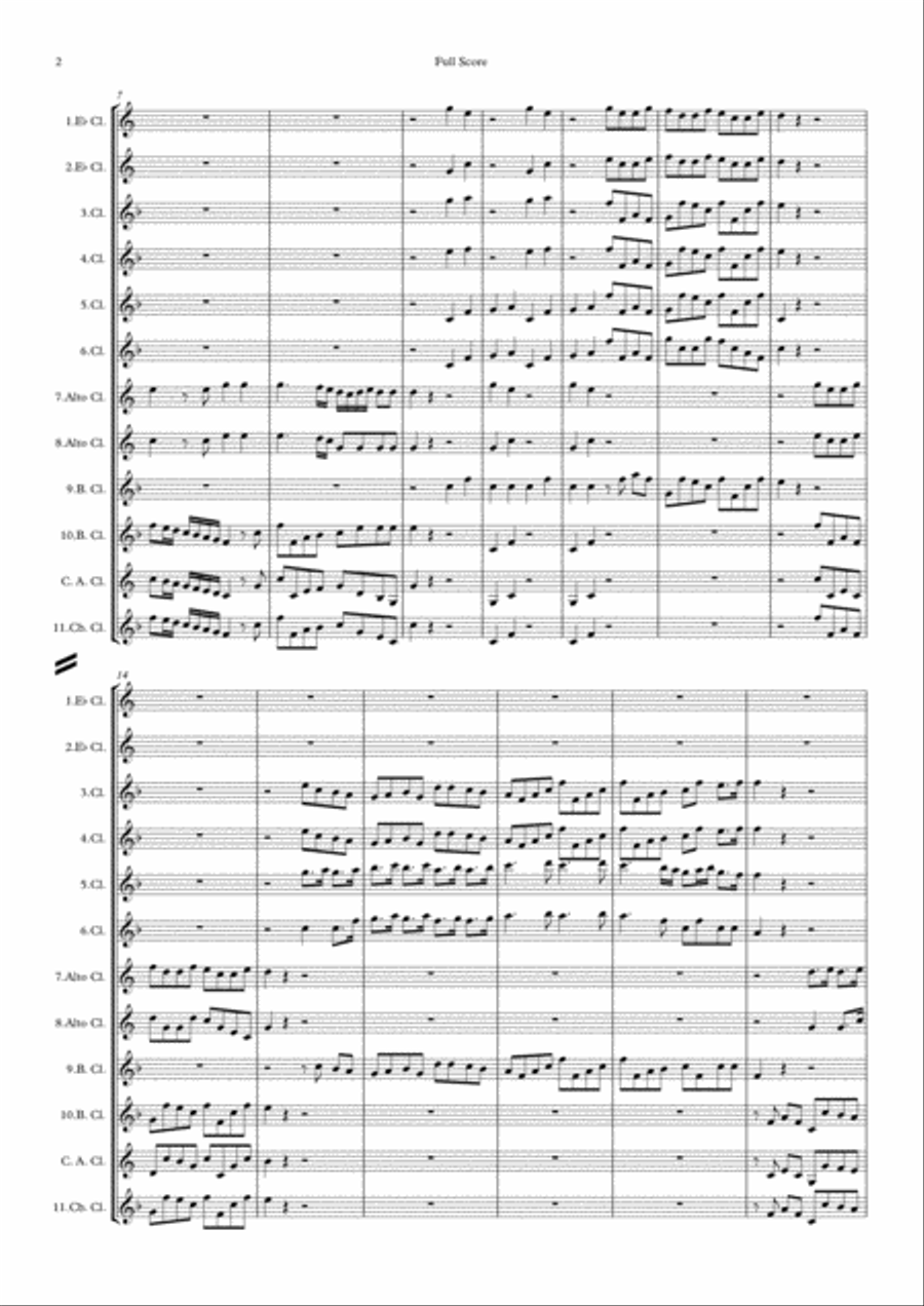 Handel: Suite No.2 in D (HWV349)(Complete) (in Eb) 