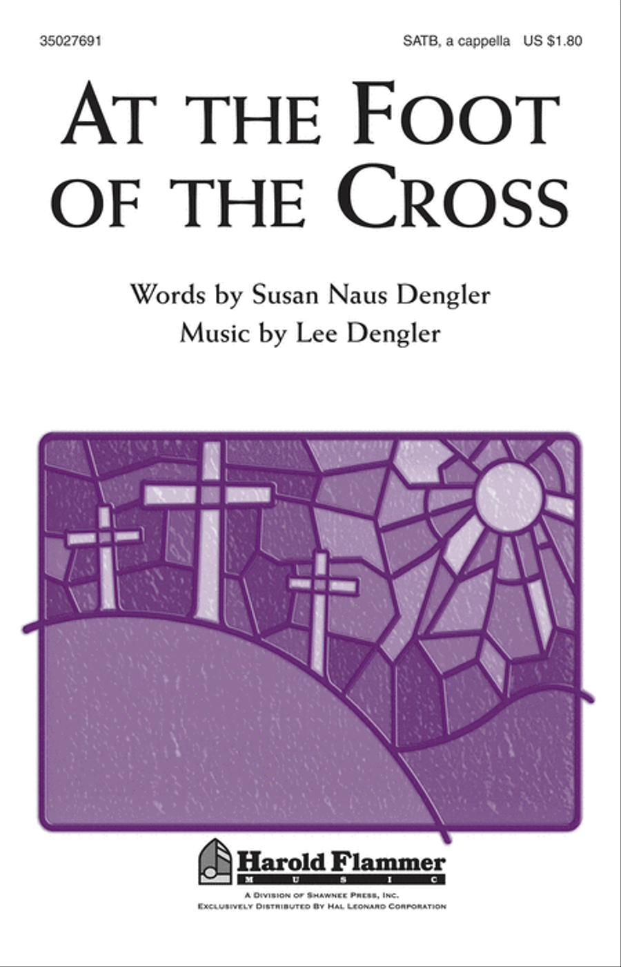 At the Foot of the Cross 4-Part scores gallery preview page 1