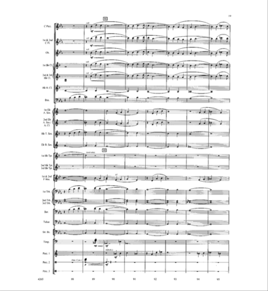 River of Life River of Life Concert Band scores gallery preview page 18