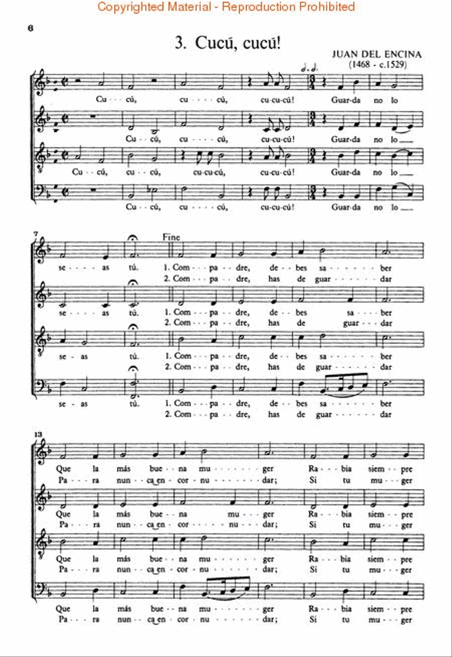 The King's Singers' Madrigals (Vol. 1) (Collection) 4-Part scores gallery preview page 4