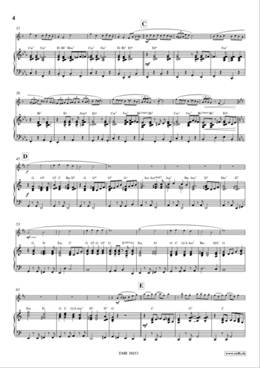 Let's Be Merry Let's Be Merry Tenor Saxophone scores gallery preview page 4