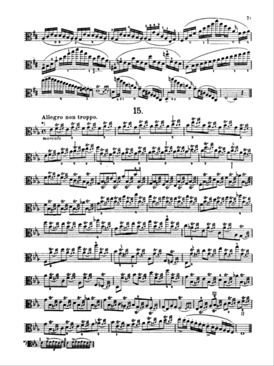 Kreutzer: Forty-two Studies Part scores gallery preview page 1
