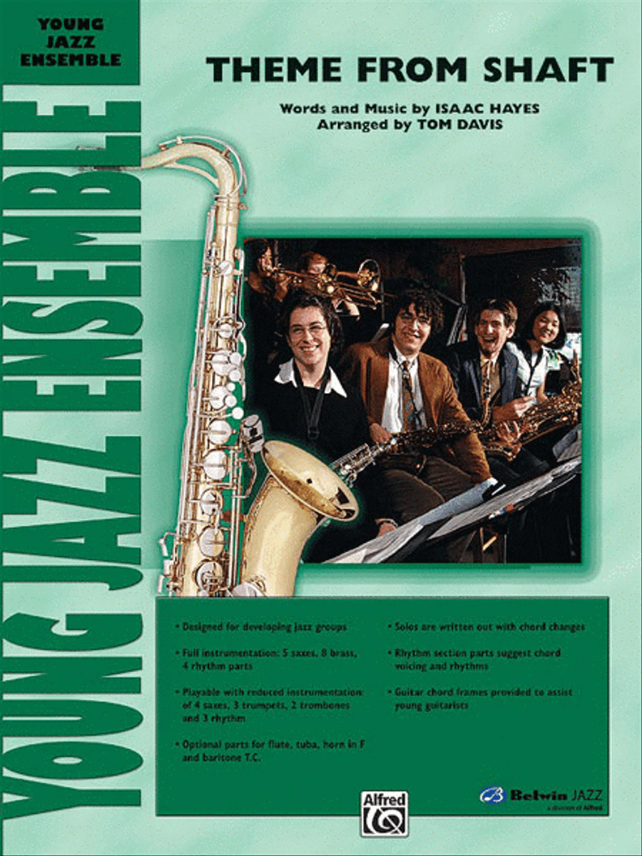 Shaft, Theme from Shaft, Theme from Jazz Ensemble scores gallery preview page 1