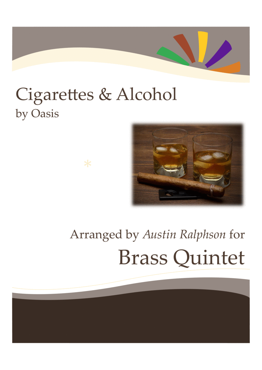 Cigarettes & Alcohol Horn scores gallery preview page 1