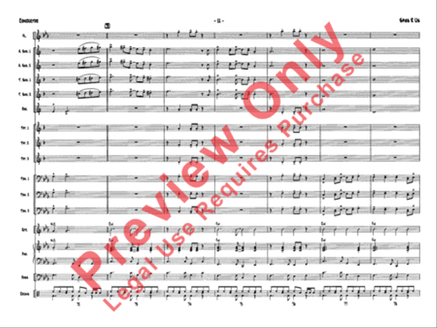 Spies R Us Jazz Ensemble scores gallery preview page 15