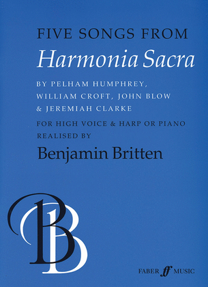 Book cover for Five Songs from Harmonia Sacra