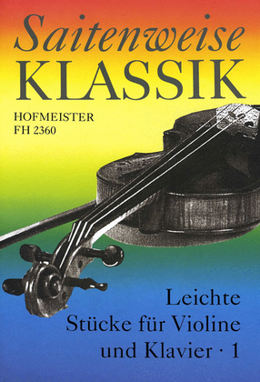 Book cover for Saitenweise Klassik, Band 1