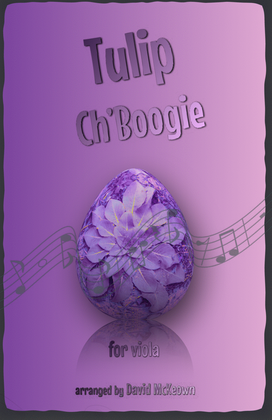Book cover for The Tulip Ch'Boogie for Viola Duet