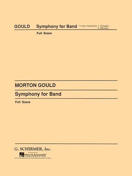 Symphony No. 4 (West Point Symphony) - Symphony for Band
