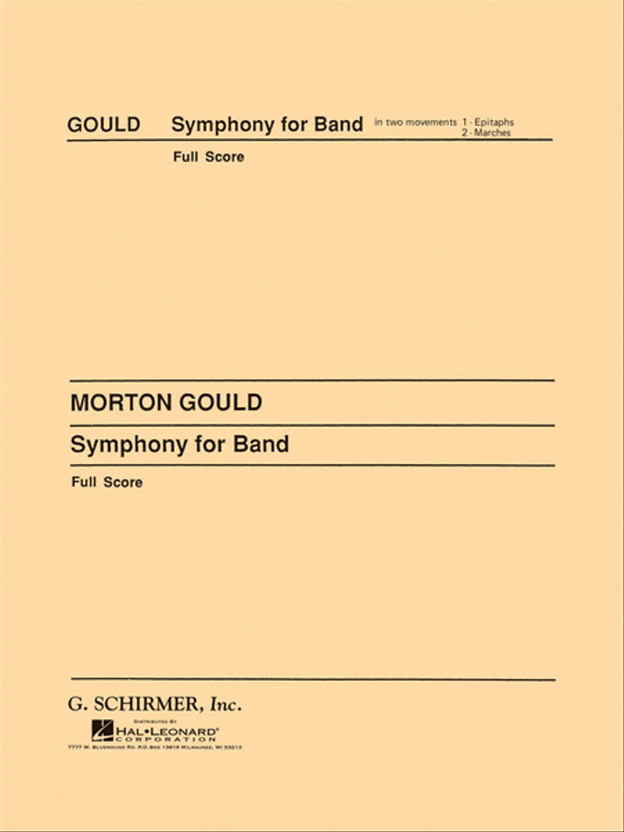 Symphony No. 4 (“West Point Symphony”) – Symphony for Band Concert Band scores gallery preview page 1