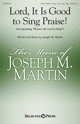 Book cover for Lord, It Is Good to Sing Praise!