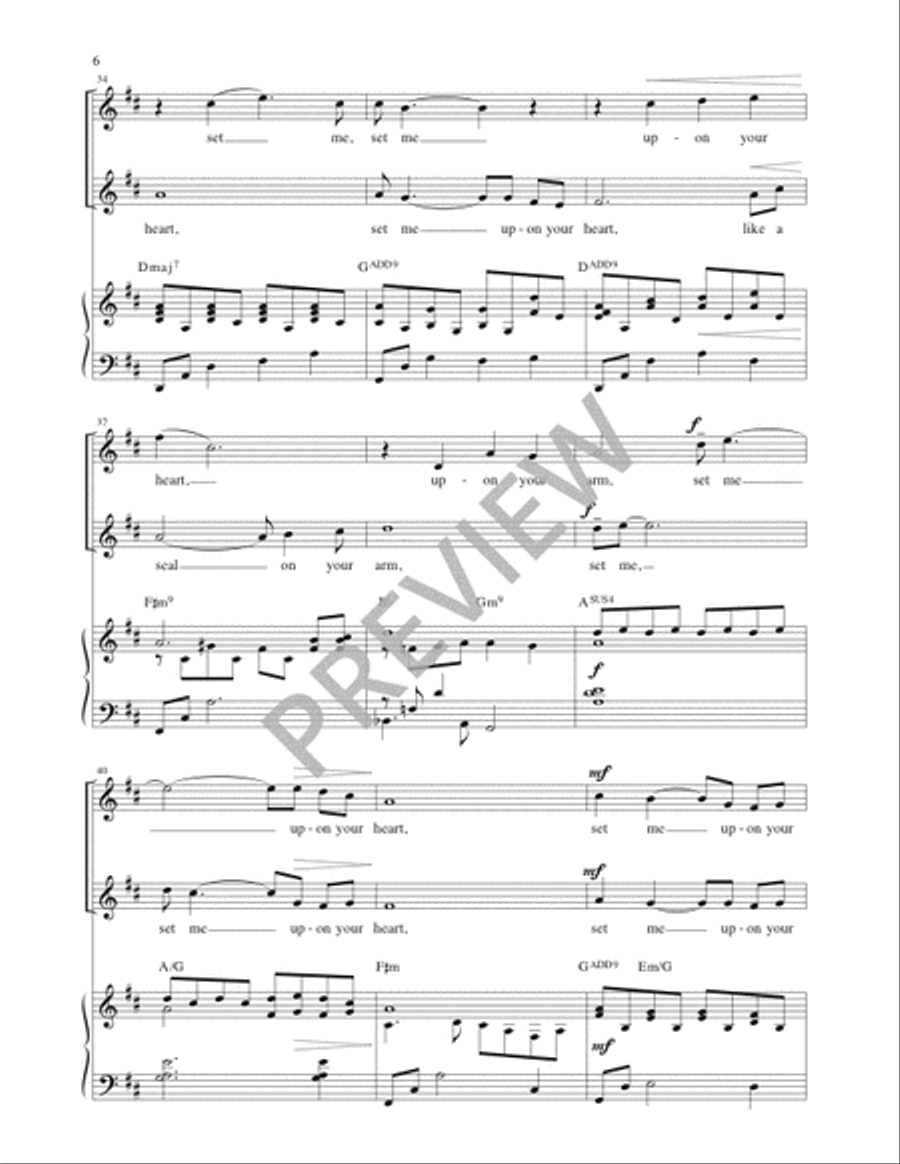 Blest Are Those Who Love You - Volume 2, Solos and Duets Sacred scores gallery preview page 8