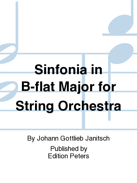 Sinfonia in B-flat Major for String Orchestra