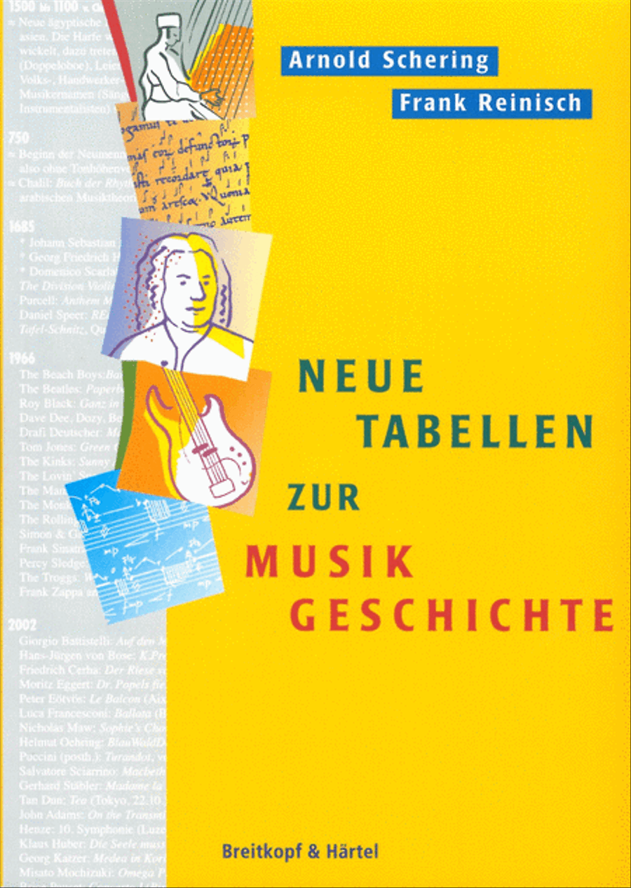 Neue Tabellen zur Musikgeschichte Collection / Songbook scores gallery preview page 1