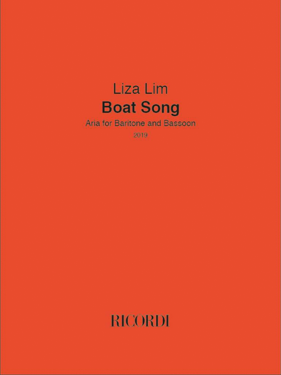 Boat Song Bassoon scores gallery preview page 1