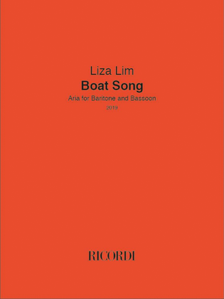 Book cover for Boat Song