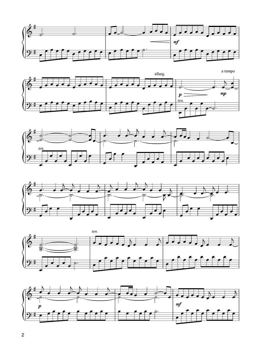 Oltremare Piano Solo scores gallery preview page 2