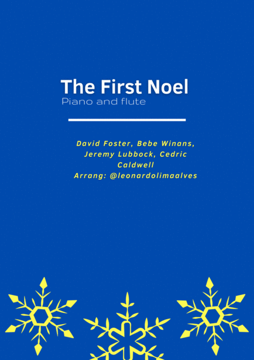 The First Noel - Piano and Flute image number null