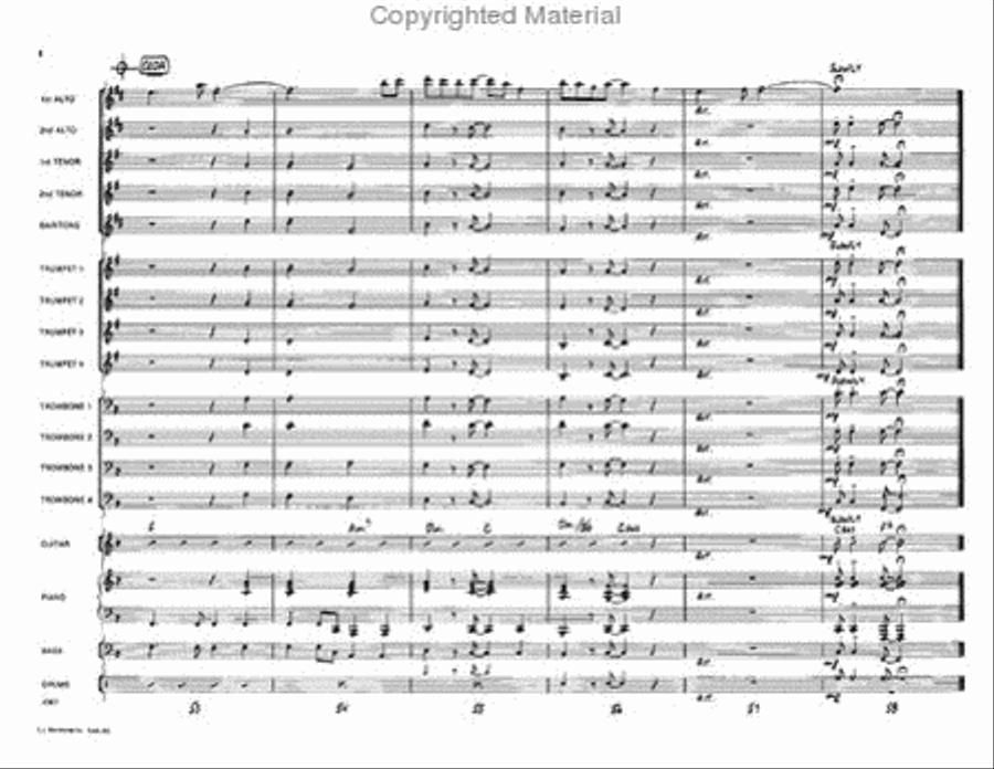 Missed You Jazz Ensemble scores gallery preview page 8