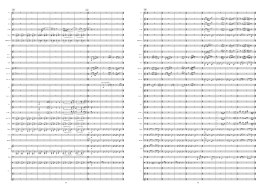 Symphony No. 2: States Of Mind, Opus 87 Concert Band scores gallery preview page 9