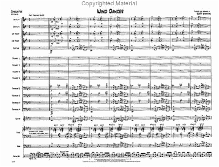 Wind Dancer Jazz Ensemble scores gallery preview page 2