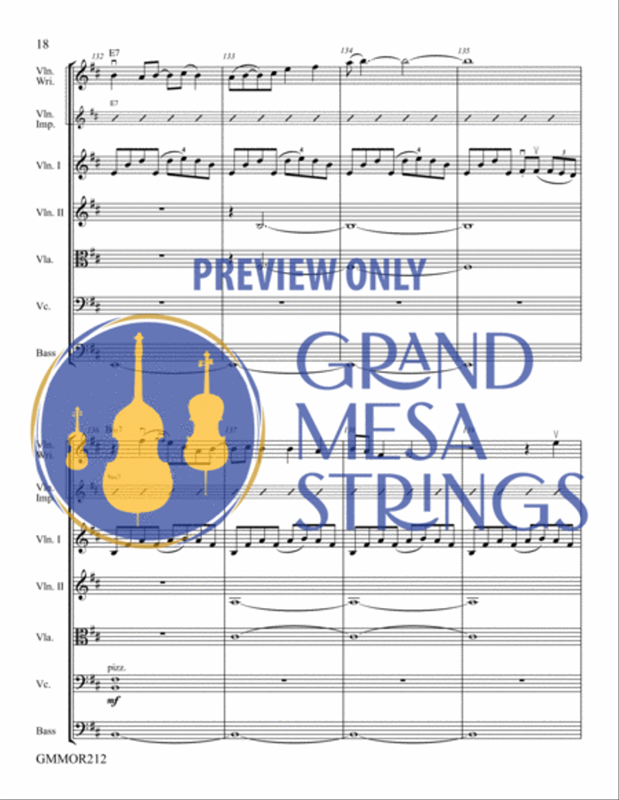 Blue Sky Basin String Orchestra scores gallery preview page 19