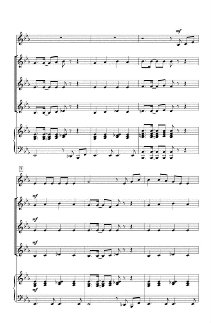 Singin' in the Spirit Women's Choir scores gallery preview page 3
