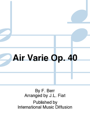 Air Varie Op. 40