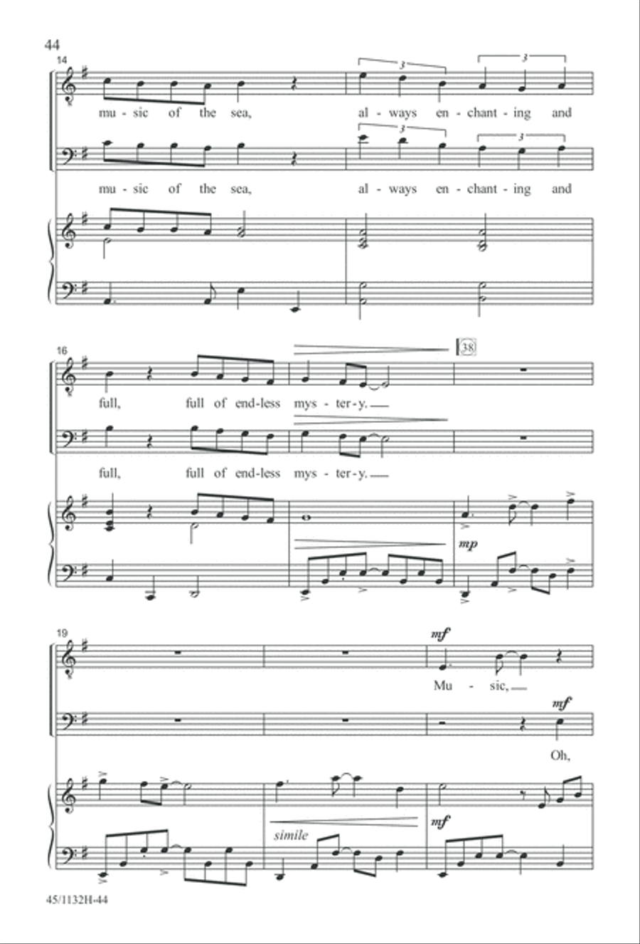 Singable Solutions for TB Choirs TB scores gallery preview page 44
