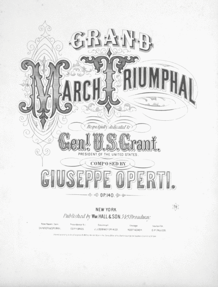 General U.S. Grant's Triumphal March