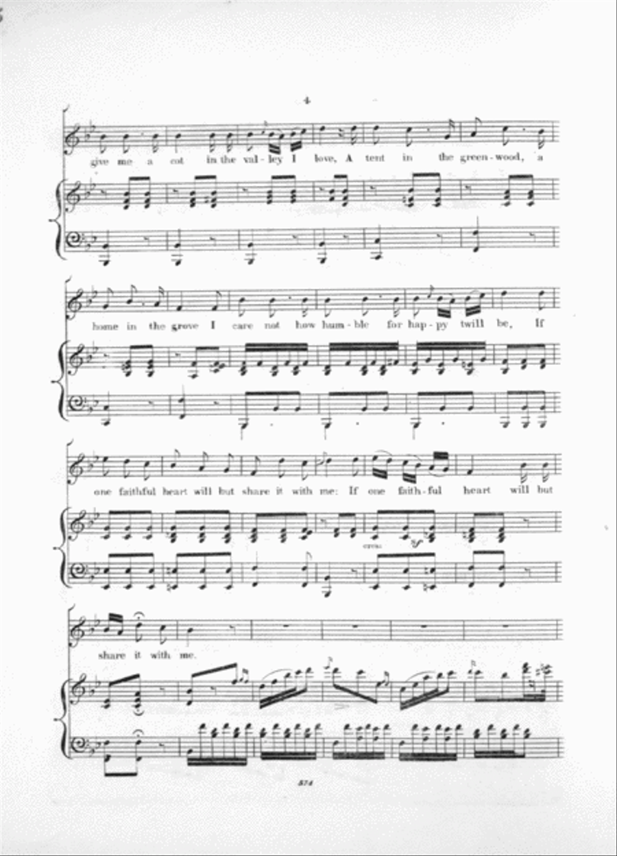 A Home That I Love Voice scores gallery preview page 4