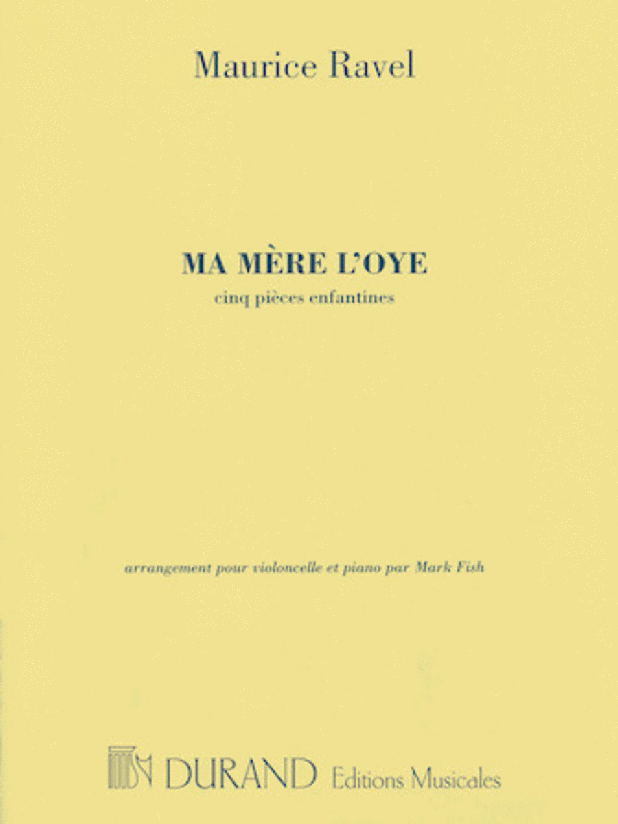 Ma mère l'oye Piano Accompaniment scores gallery preview page 1