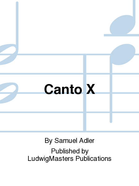 Canto X image number null